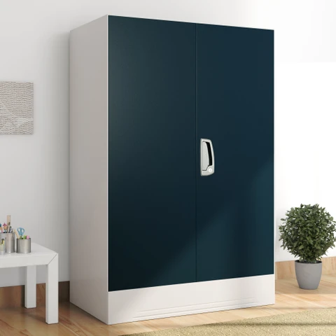 Godrej Slimline Minor 2 Door with Locker – Godrej Interio almirah at Mohan Brothers