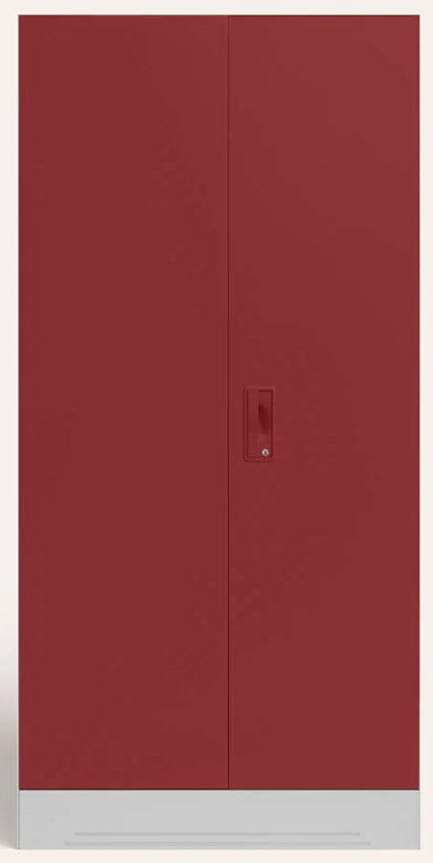 Slimline 2 door Steel Almirah (Semi Gloss Sun Dried Tomato) – Godrej Interio almirah at Mohan Brothers