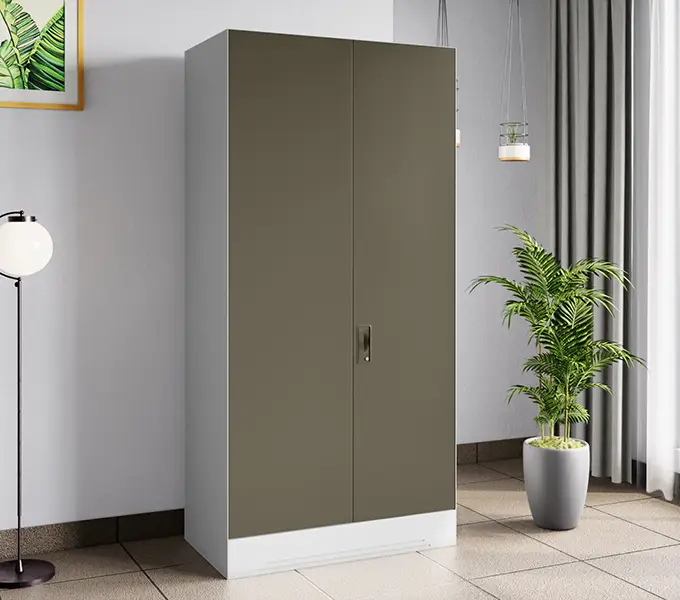 Godrej Slimline XL 2 Door Almirah Tree Bark – Godrej Interio Furniture – View 7