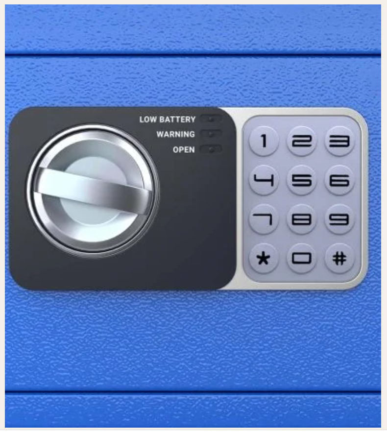 Godrej Dream Box Small Safe -Blue – Godrej Interio Furniture – View 5