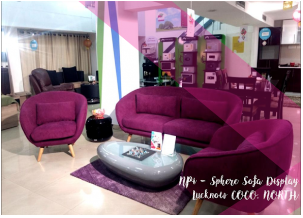 Sphere Sofa Set 3+1+1 Godrej – Godrej Interio Furniture – View 2