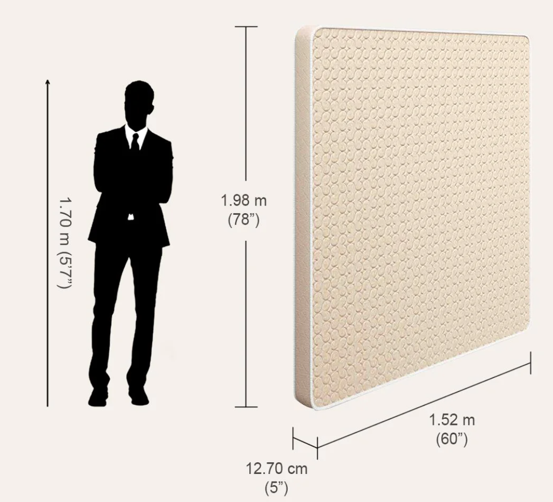 Dual Magic Plus Queen Size Mattress (78x60x5) Godrej – Godrej Interio Furniture – View 3
