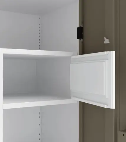 Godrej Slimline XL 2 Door Almirah Tree Bark – Godrej Interio Furniture – View 4